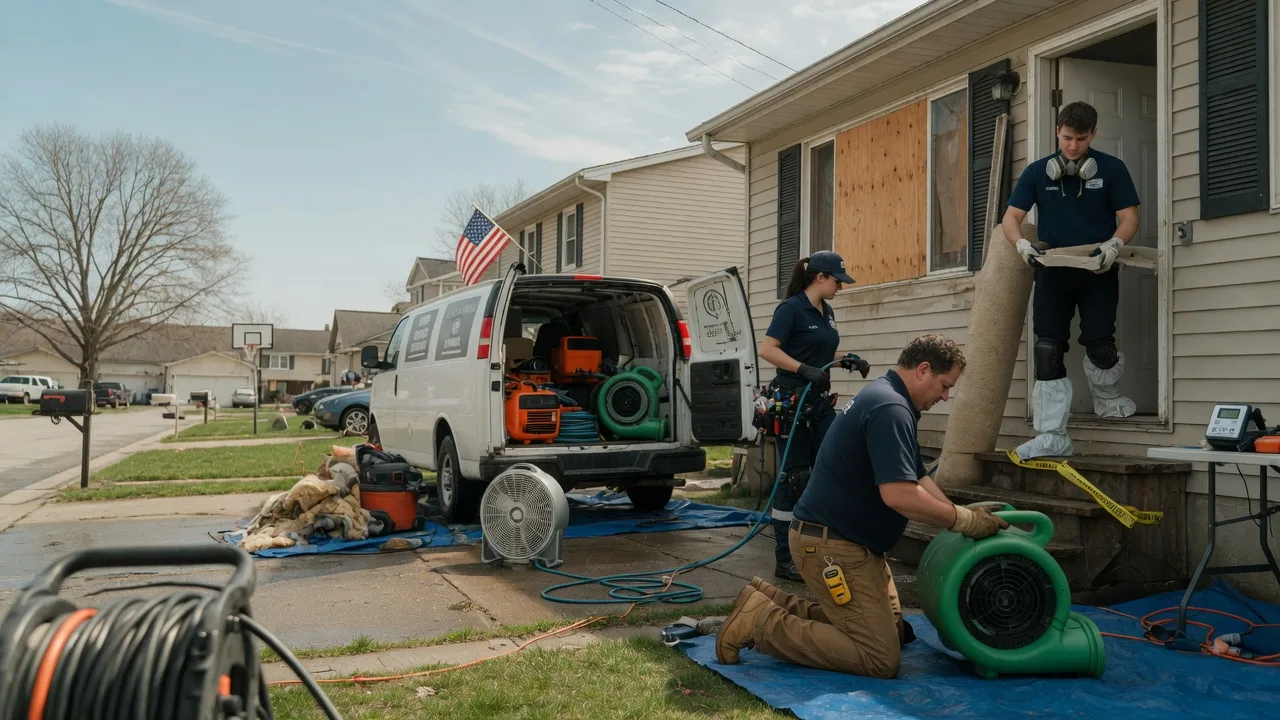 Water Damage Restoration in Belmont, MI near me